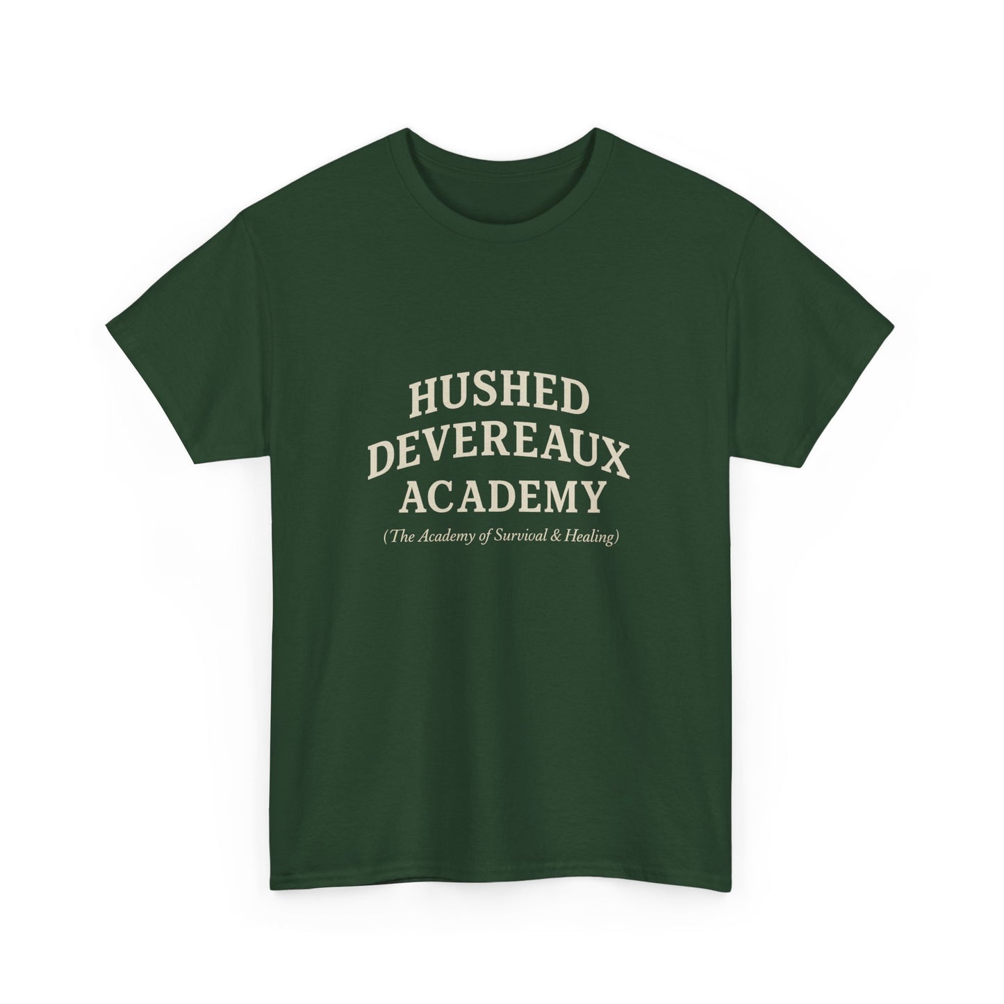 Hushed Devereaux Academy Tee - Unisex Heavy Cotton