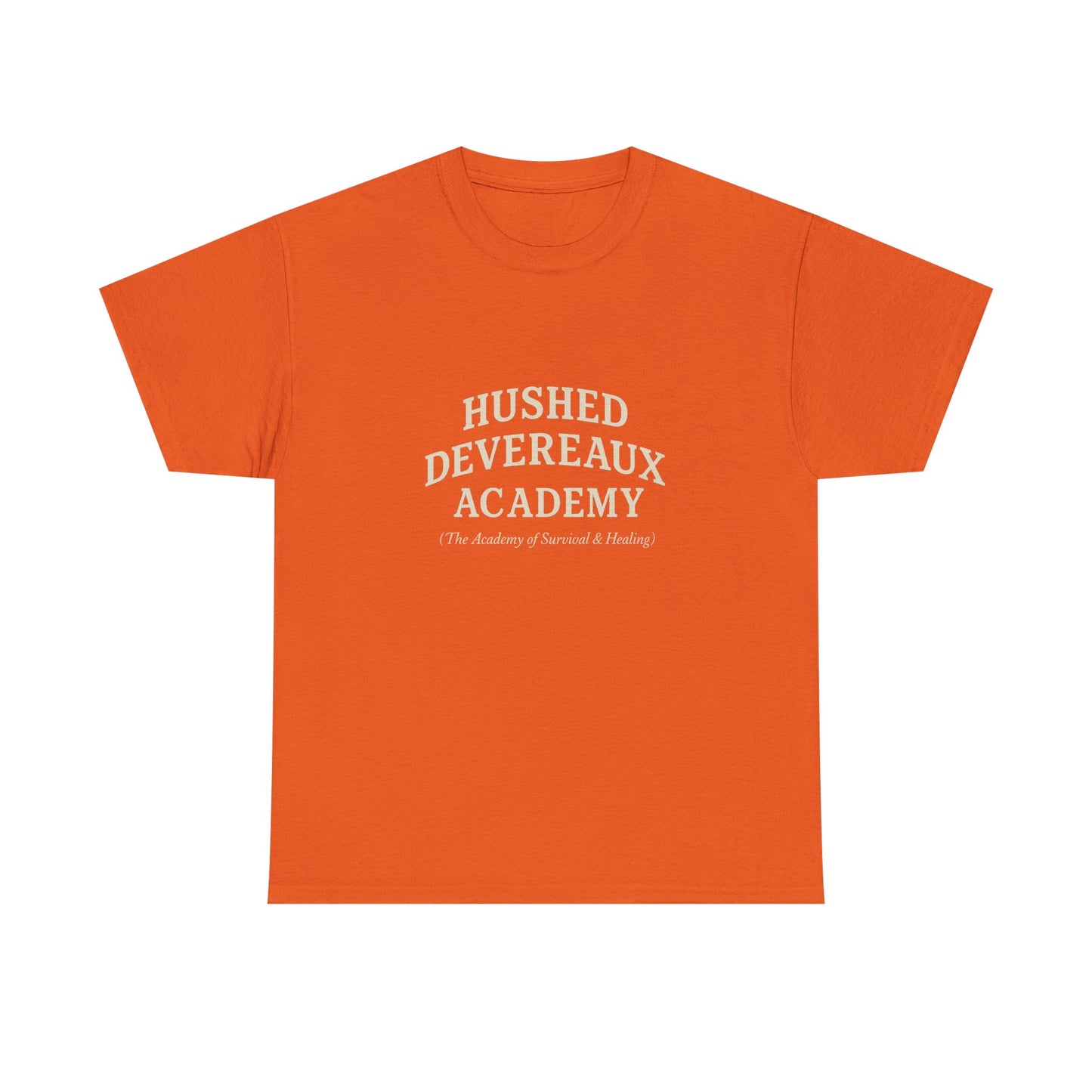 Hushed Devereaux Academy Tee - Unisex Heavy Cotton