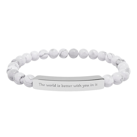 Mental Health Awareness bracelet
