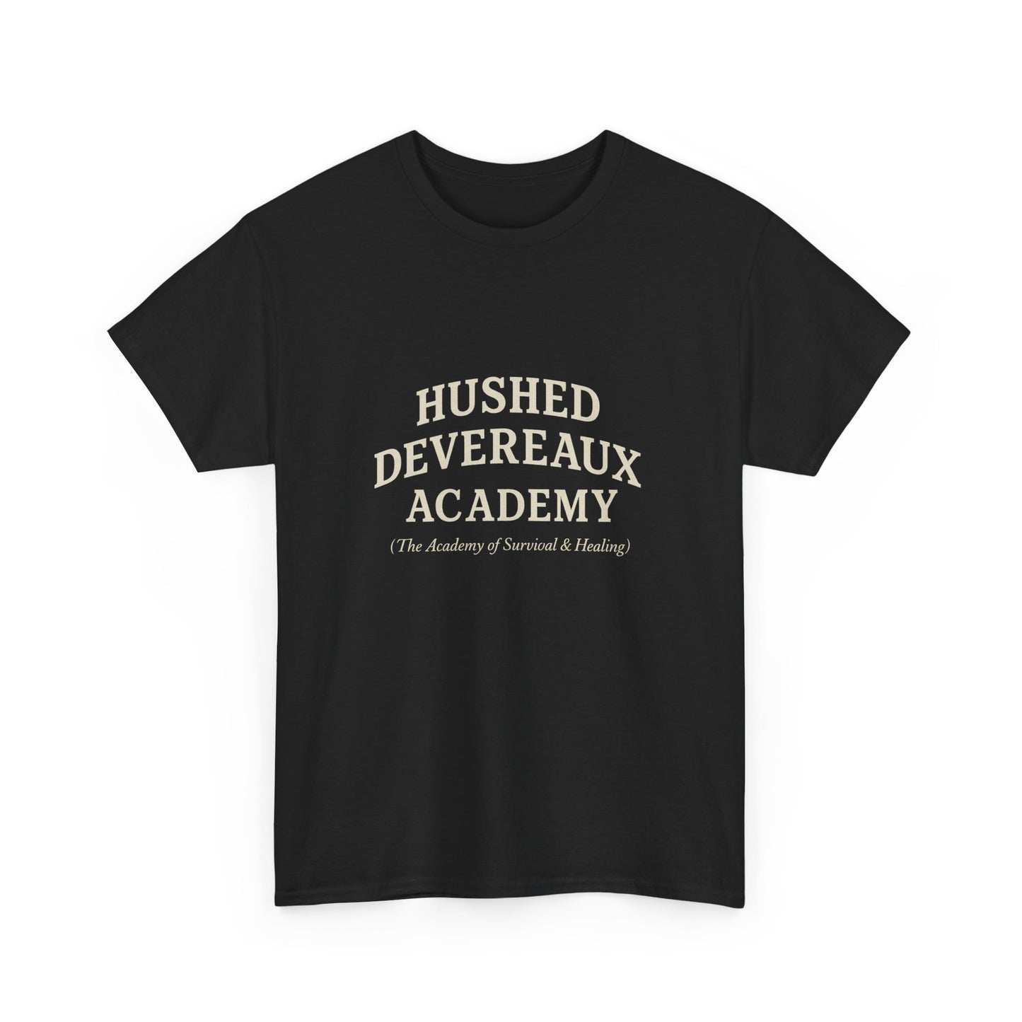 Hushed Devereaux Academy Tee - Unisex Heavy Cotton