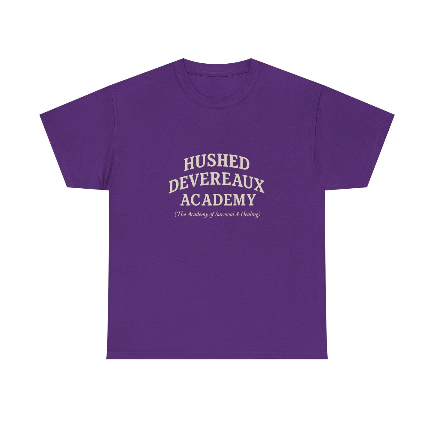 Hushed Devereaux Academy Tee - Unisex Heavy Cotton