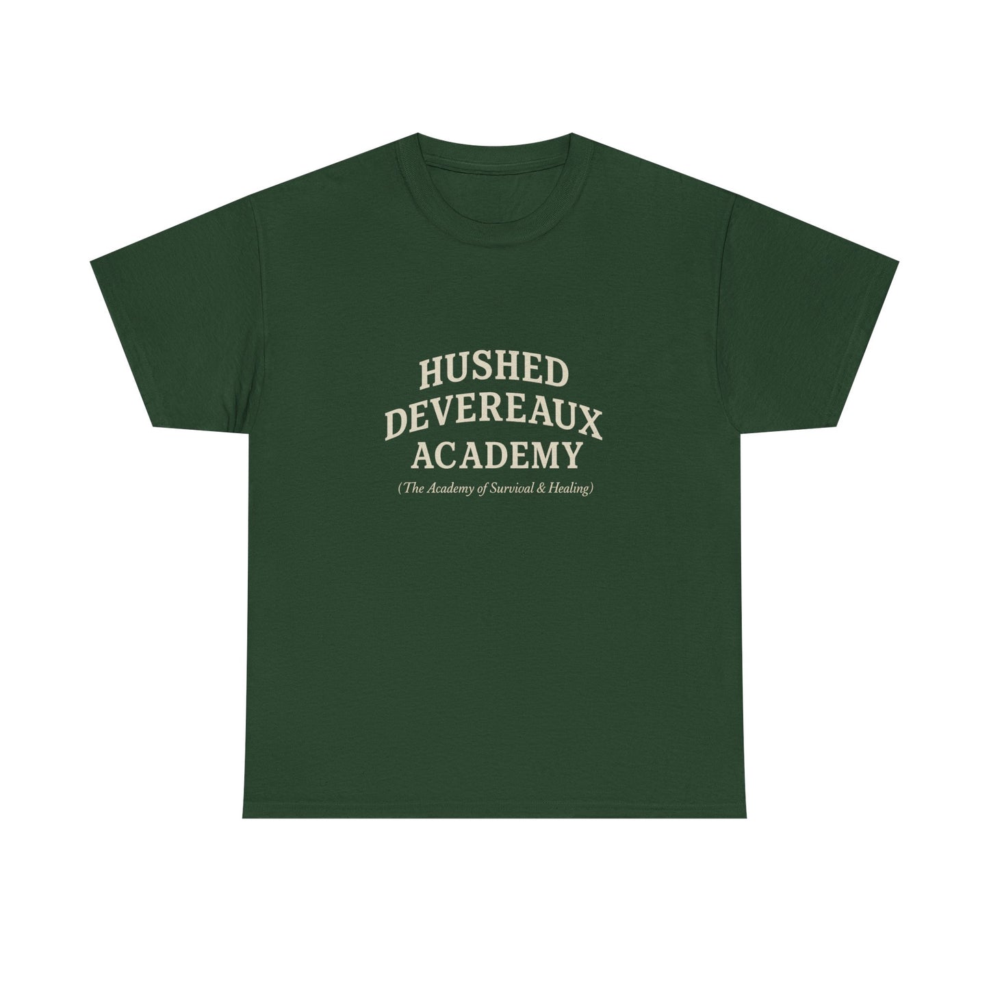 Hushed Devereaux Academy Tee - Unisex Heavy Cotton